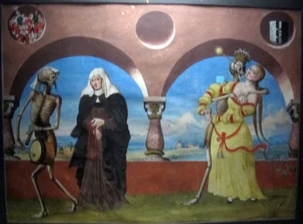 Copia de la danza macabra del cementerio dominicano de Berna